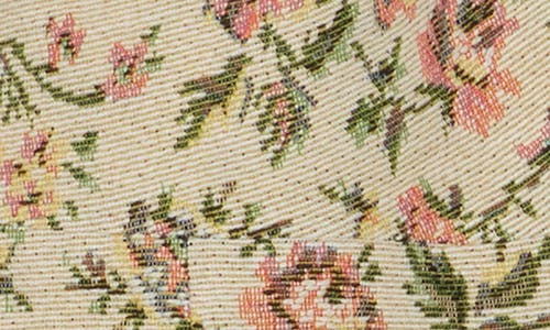 Lush Tapestry Corset Top In Yellow