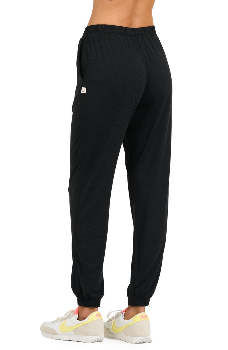 Vuori Boyfriend Joggers, Alternate, color, Black Heather