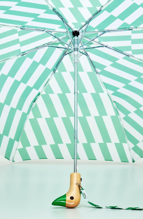 Original Duckhead Eco-friendly Compact Duck Umbrella In Green
