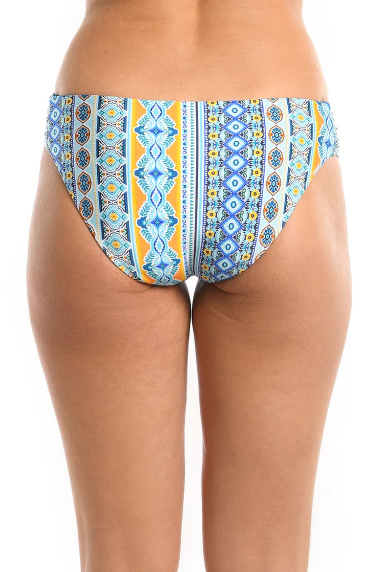 Scarf Reversible Tab Bikini Bottoms, Alternate, color, ICE BLUE