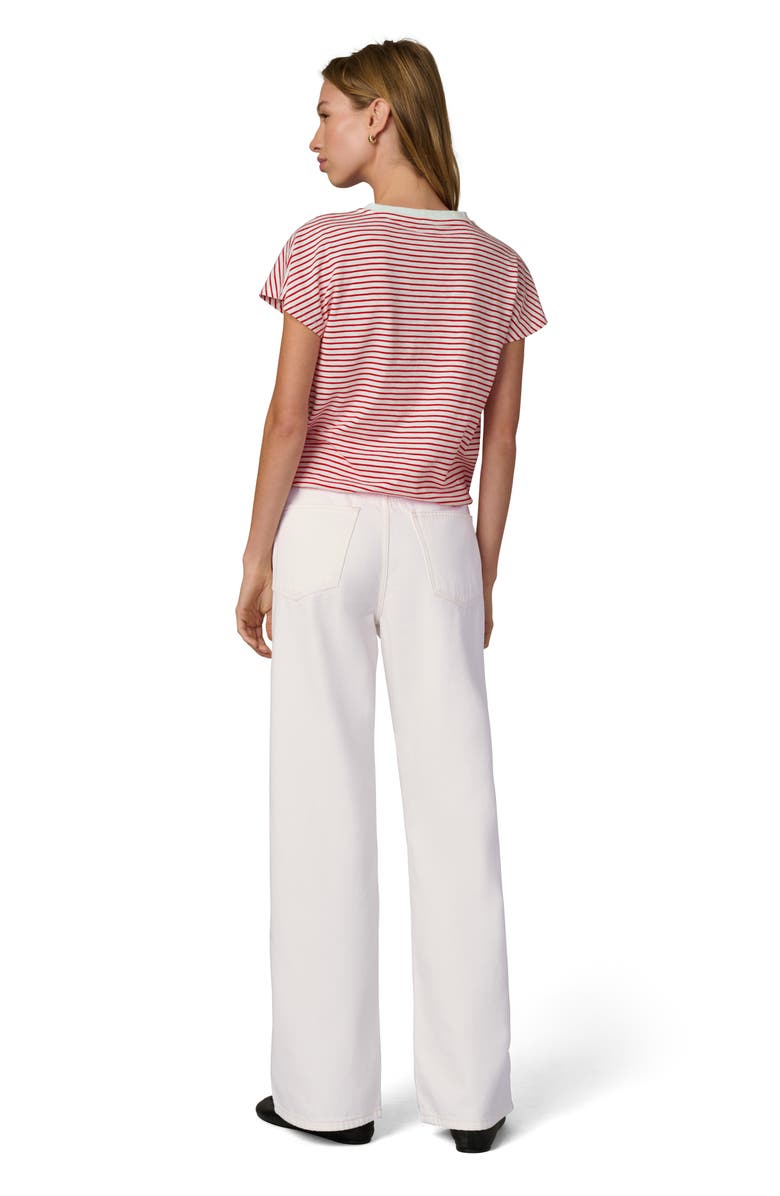 Joe's The Bubble T-Shirt, Alternate, color, Cherry Red/ White S