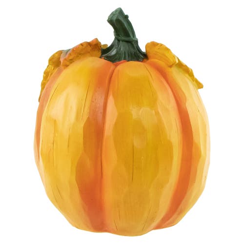 Northlight Autumn "welcome Harvest" Pumpkin Thanksgiving Decoration In Multi