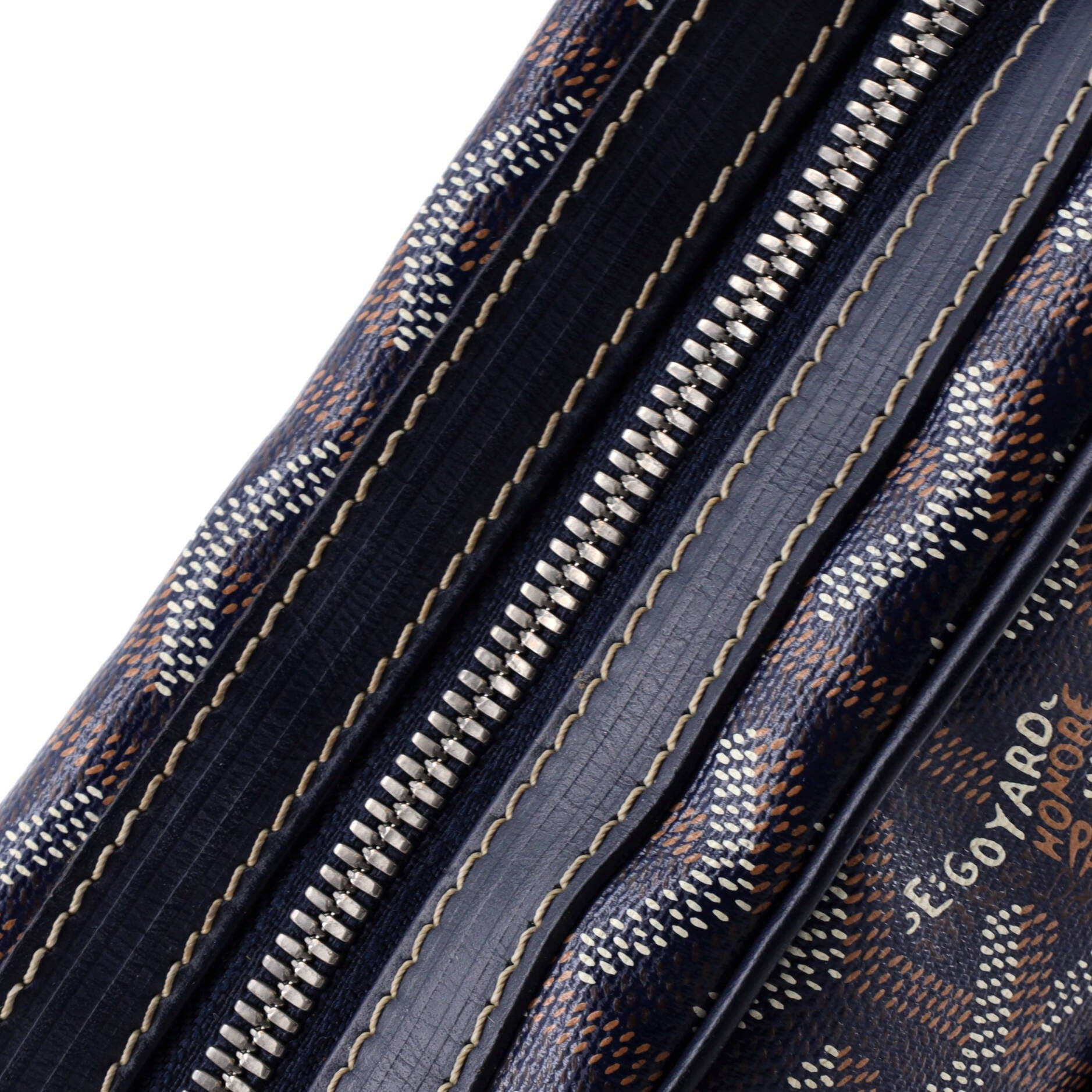 Pre-Owned Goyard Cap Vert Bag Coated Canvas, Alternate, color, Blue