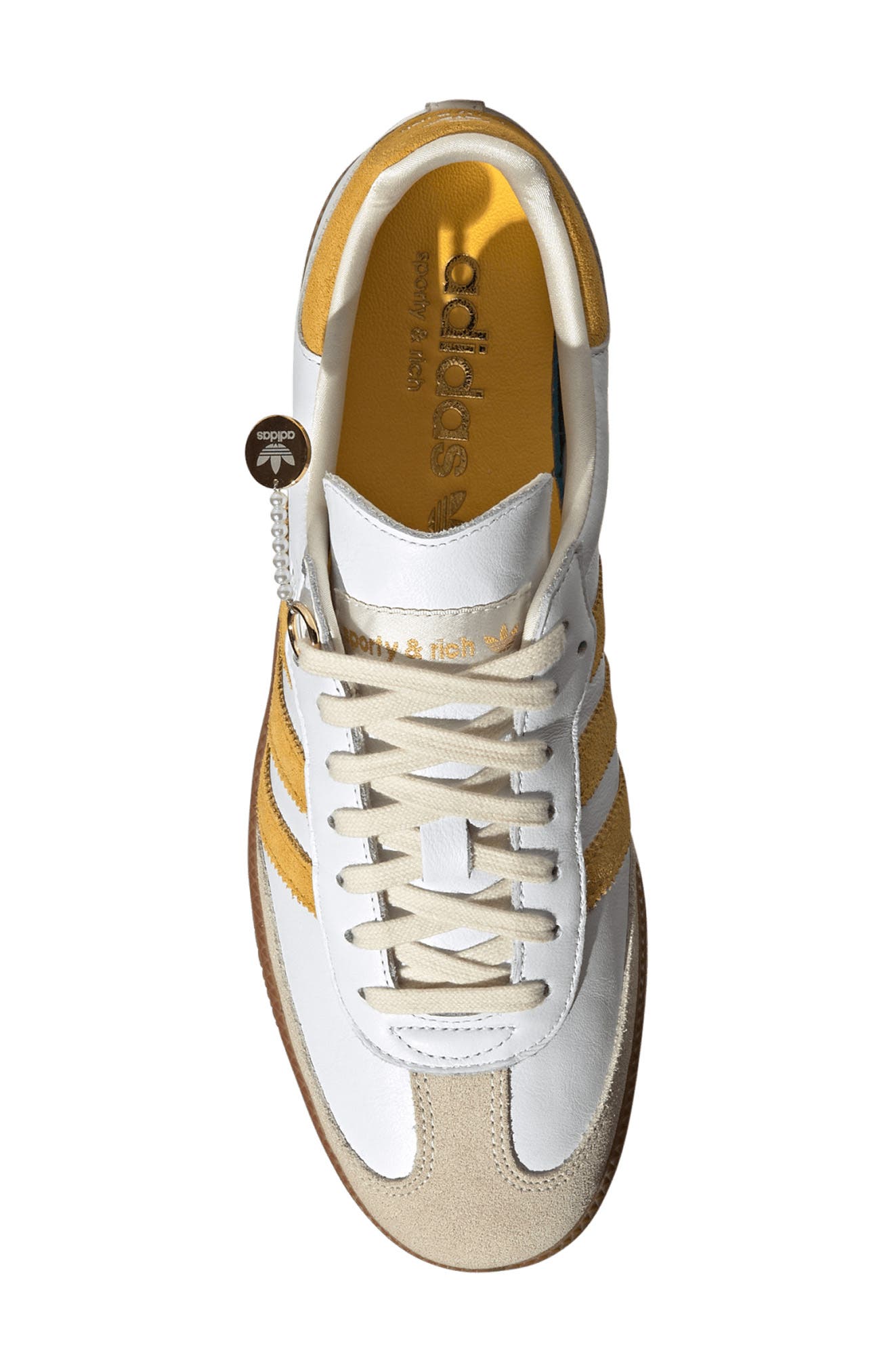 adidas x Sporty & Rich Samba OG Sneaker, Alternate, color, 