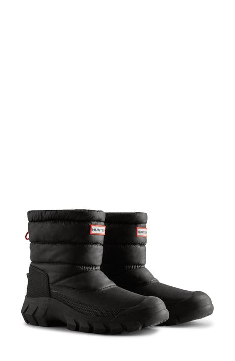 Hunter snow boots mens on sale