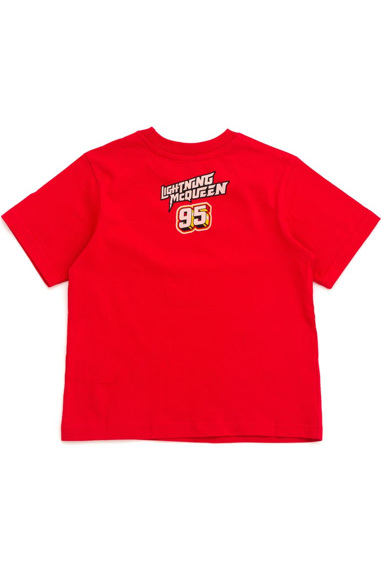 Cars Short Sleeve T-Shirt, Alternate, color, Lightning McQueen Red
