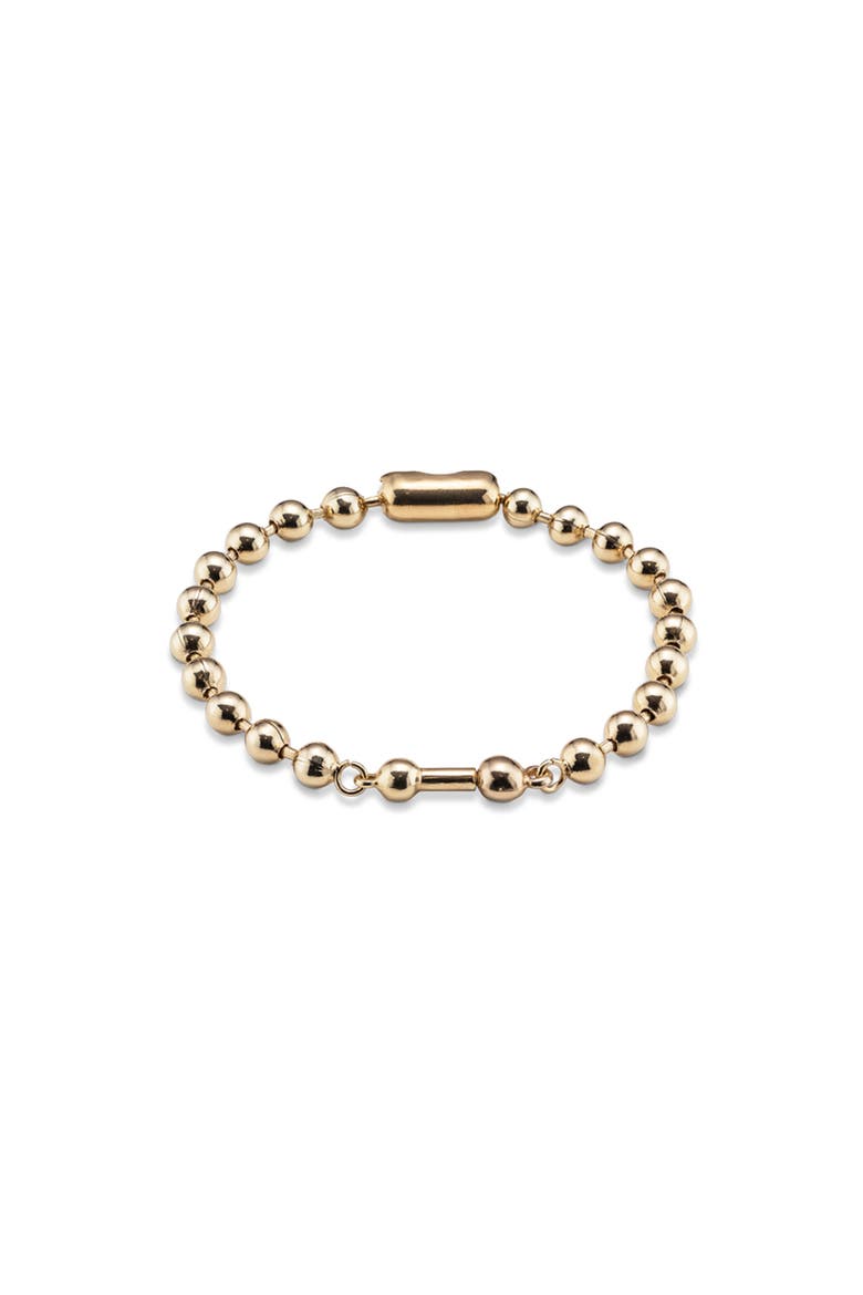 18K Gold-Plated Chain Bracelet, Main, color, Gold