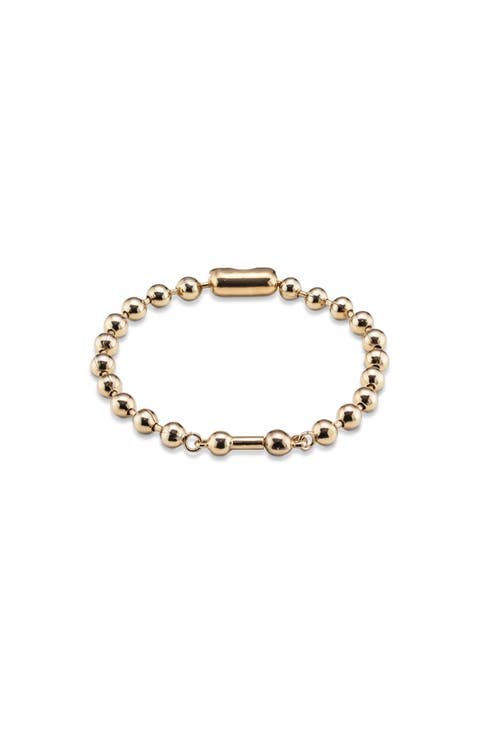 18K Gold-Plated Chain Bracelet