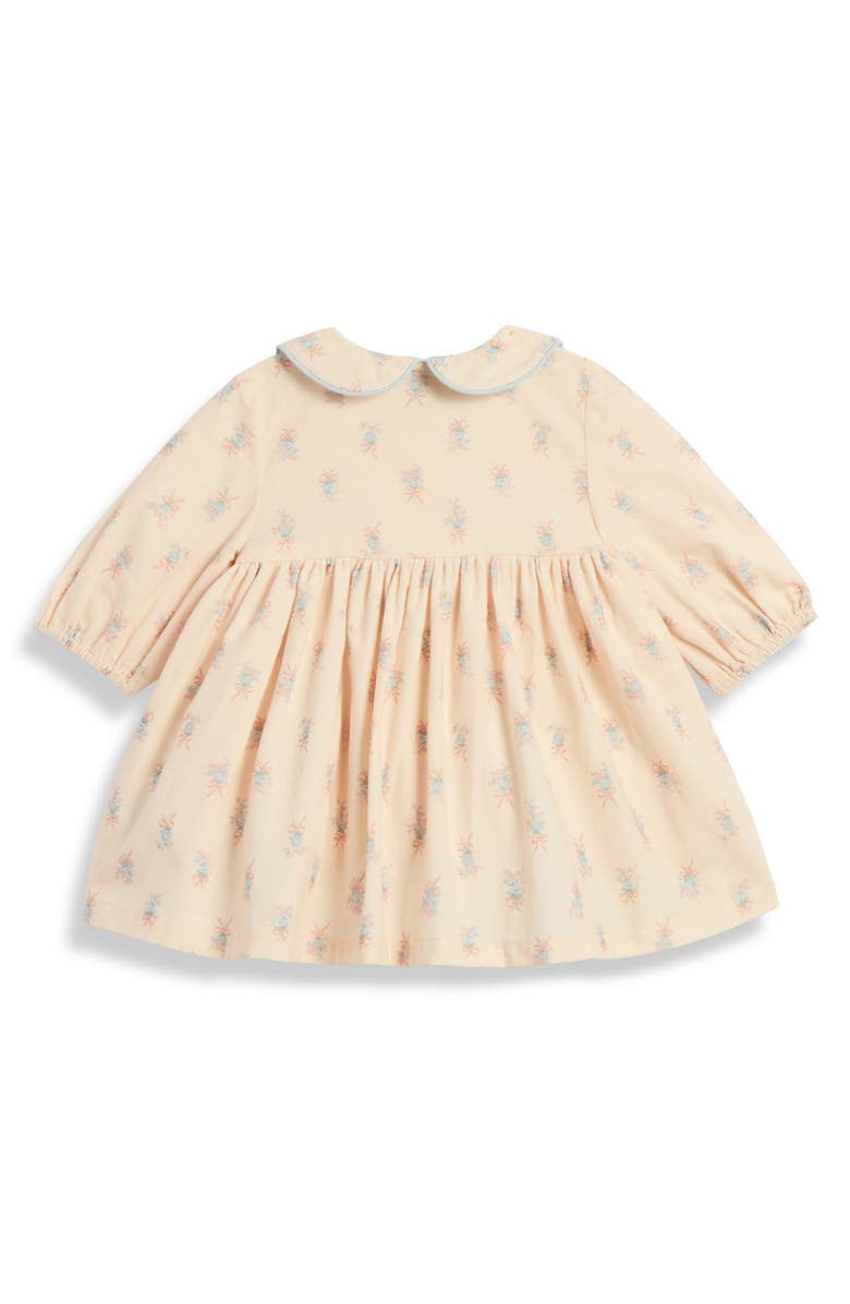 Pippa & Julie Audrey Floral Corduroy Dress & Bloomers, Alternate, color, Cream