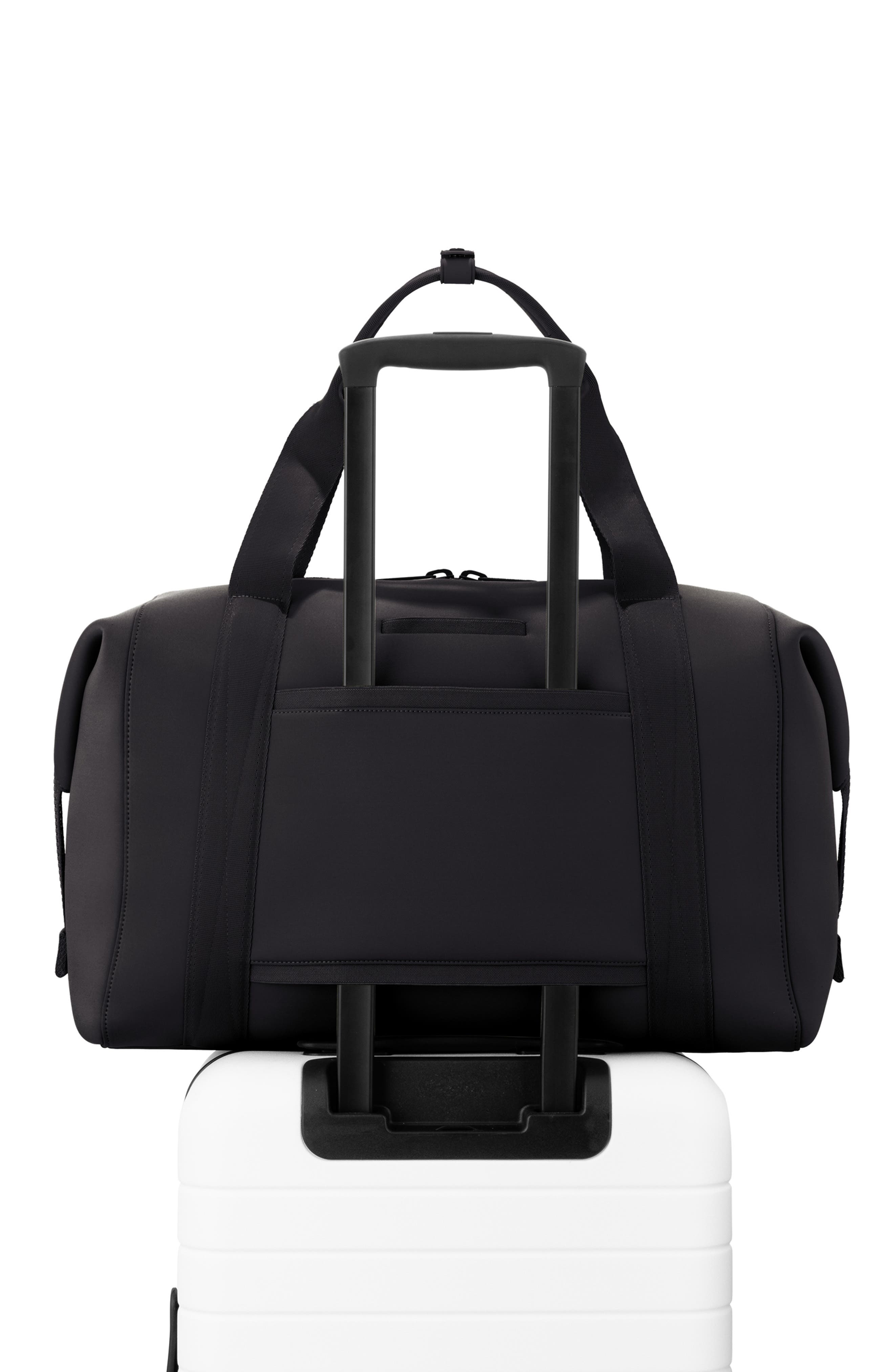Landon Extra Large Neoprene Carryall, Alternate, color, ONYX