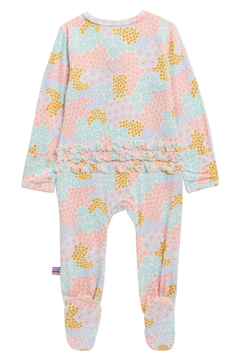 Harper Ruffle Magnetic Footie, Alternate, color, HARPE