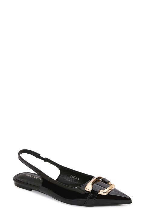 Caeli Buckle Slingback Flat (Women)