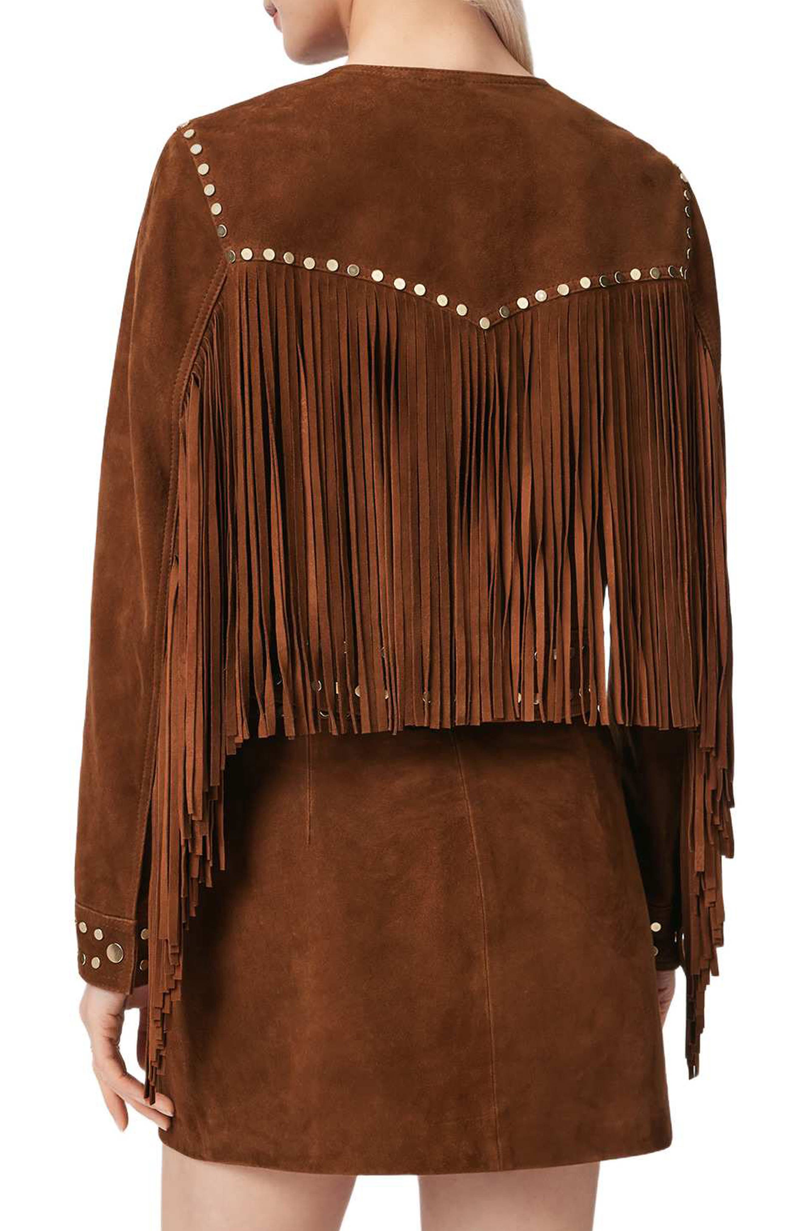 Alice Fringe Suede Western Jacket - image 2