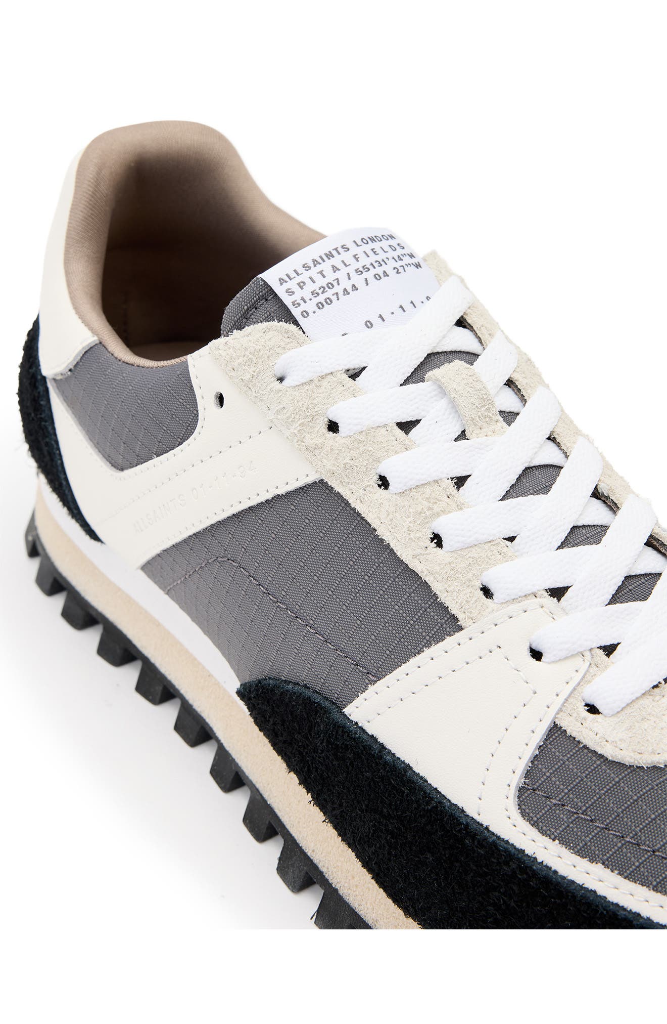 Viggo Sneaker, Alternate, color, WARM GREY/ WHITE