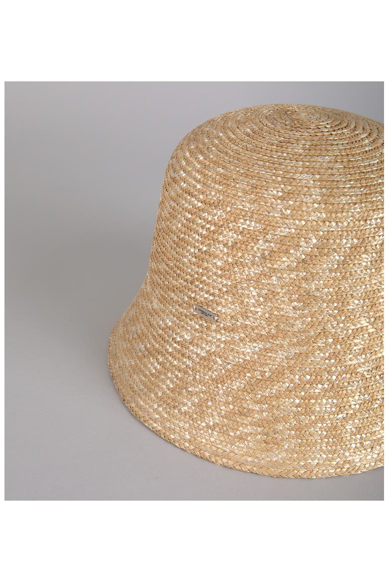 Anais Straw Bucket Hat, Alternate, color, NATURAL