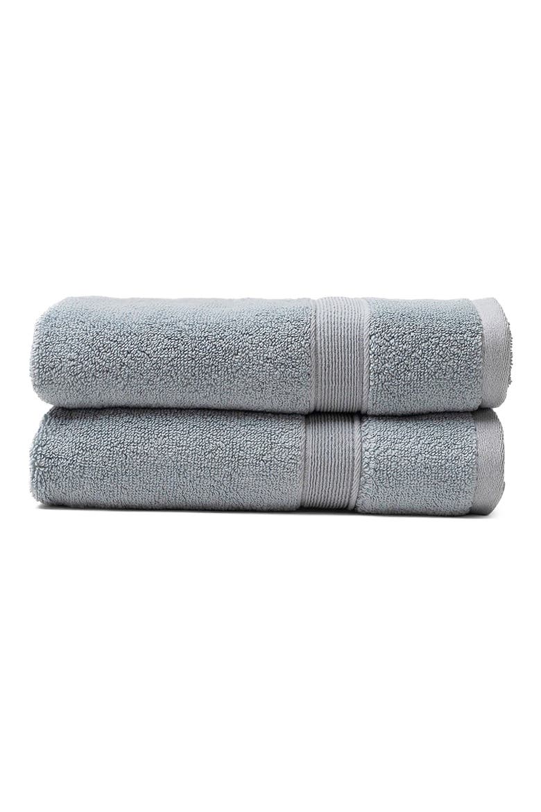 Luxe Set of 2 Hand Towels, Main, color, HARBOR MIST