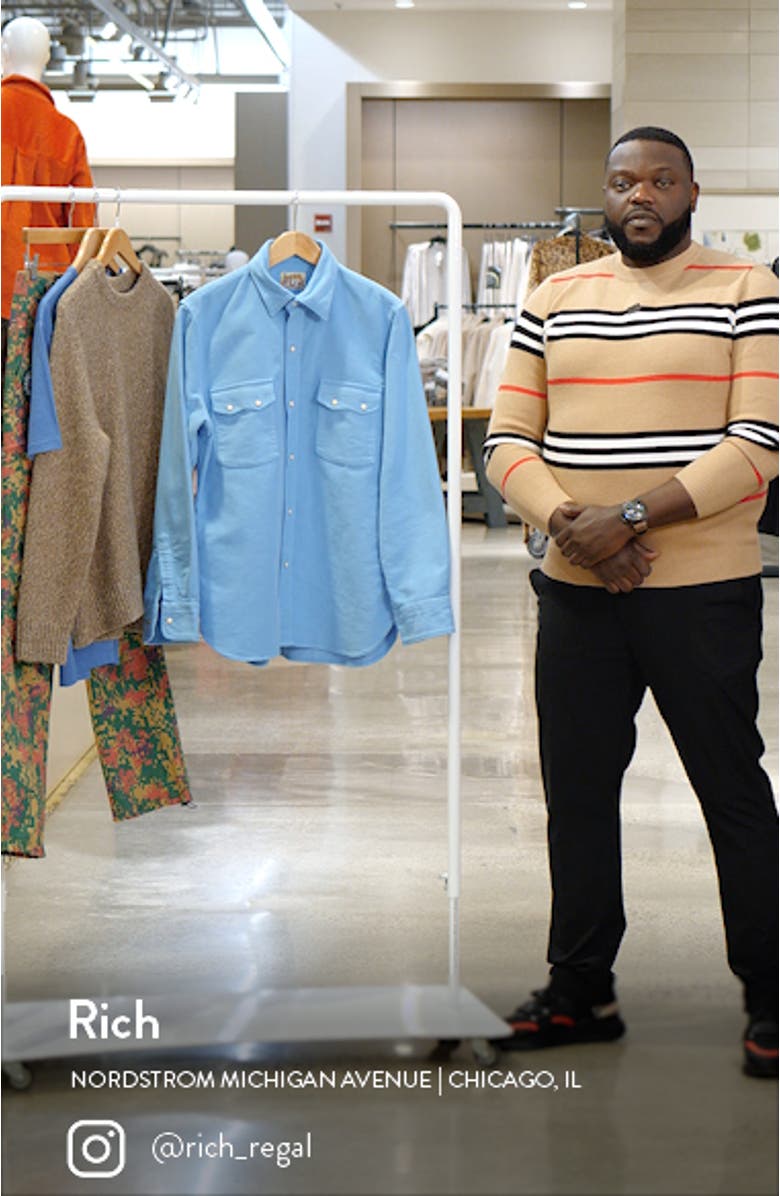 Moleskin Snap Front Shirt, sales video thumbnail