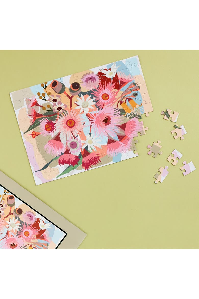 Flowering Gum, 100 Piece Magnetic Art Puzzle, 11.4 x 8.3 Inches, Alternate, color, Multicolored