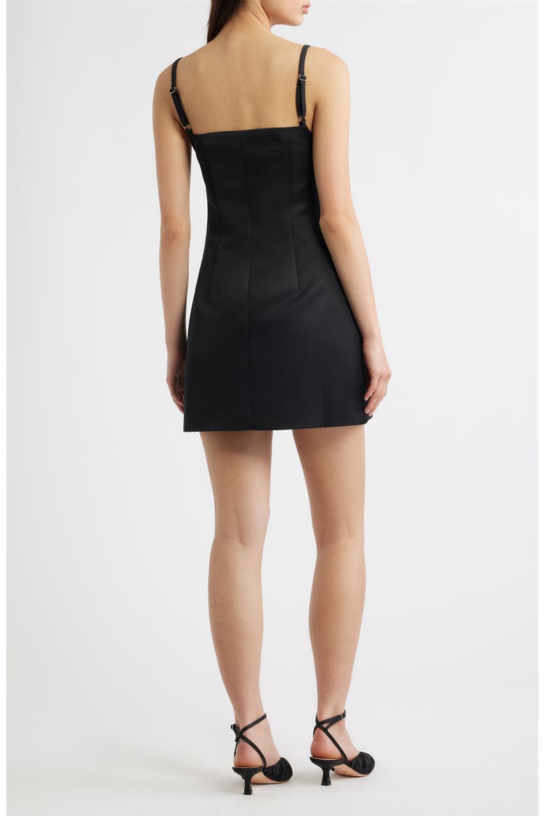 Greer Minidress, Alternate, color, BLACK