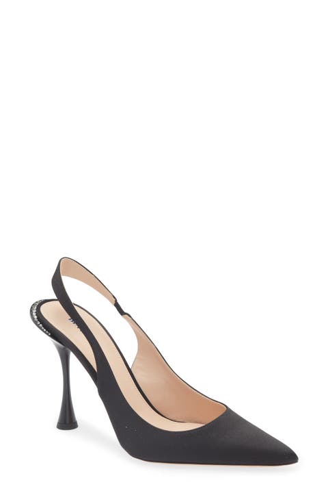 Eva Crystal Slingback Pump (Women)