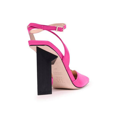 Hope Ankle Strap Heels - High, Alternate, color, FUSCHIA/PINK