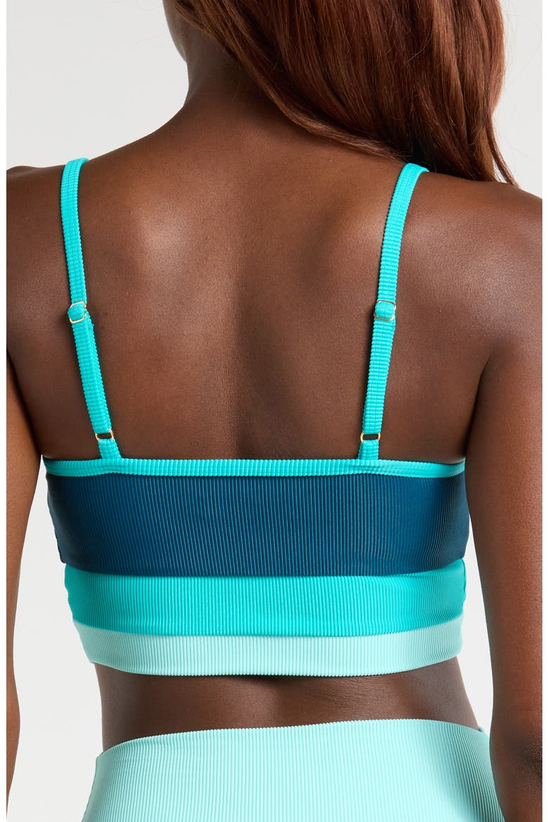 Eva Colorblock Bikini Top, Alternate, color, SEASHORE C