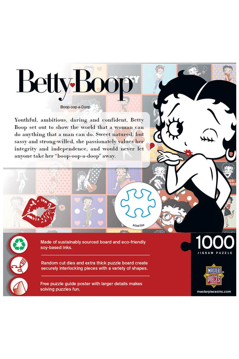 Betty Boop Boop-oop-a-Doop 1000pc Puzzle, Alternate, color, Multicolor