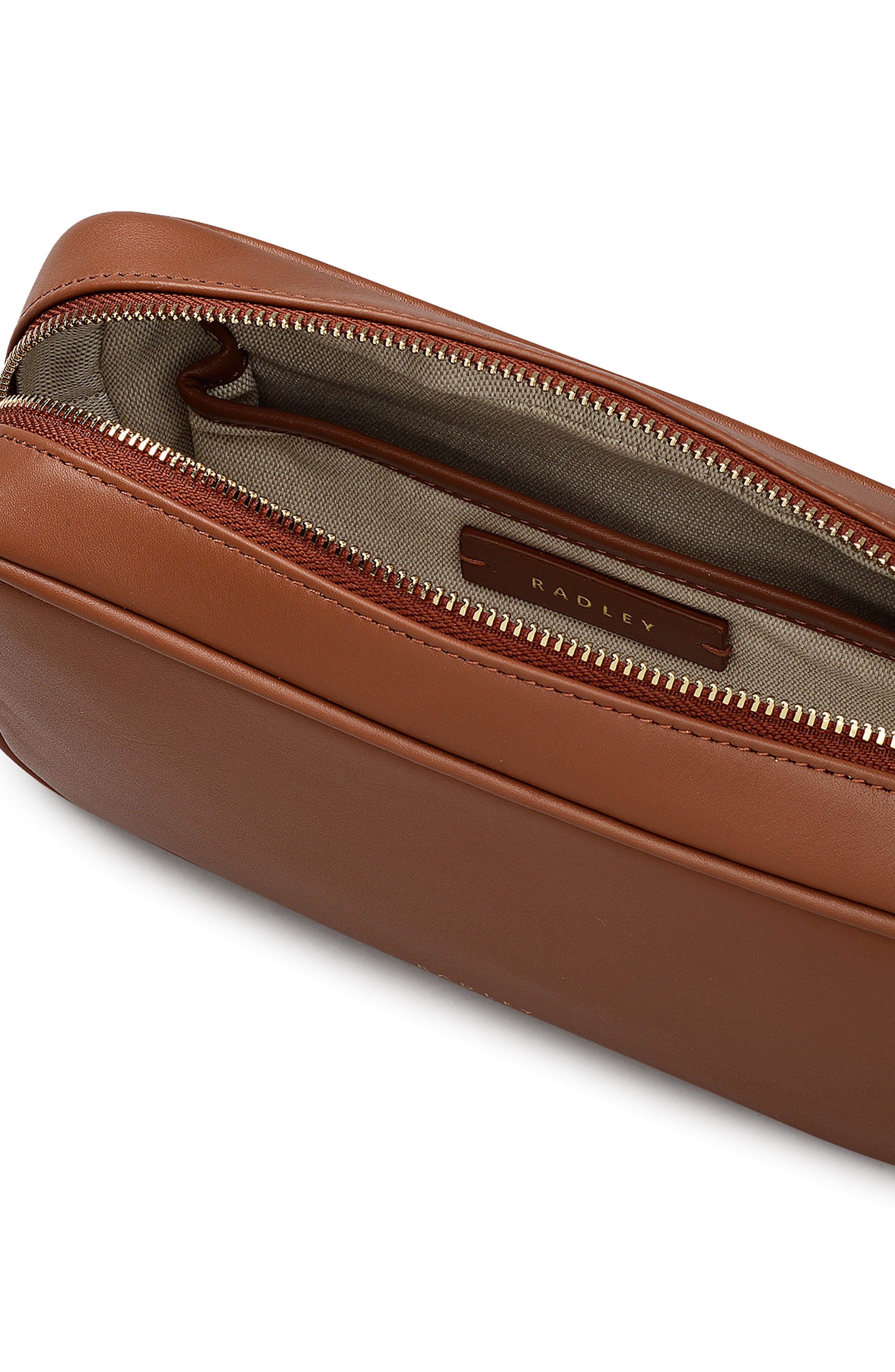 Radley Small Hadley Lane Crossbody Bag, Alternate, color, Cognac