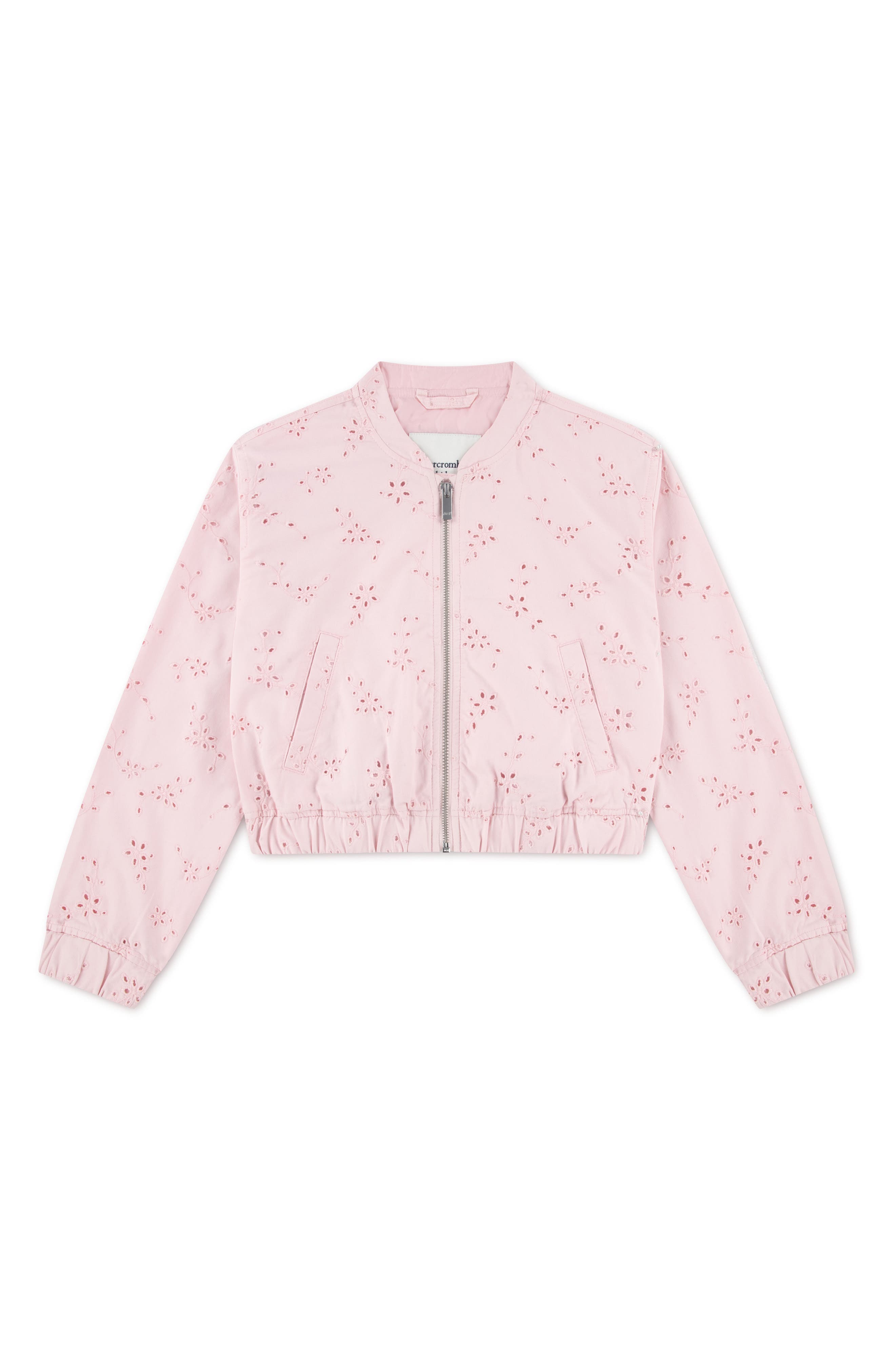 abercrombie kids Kids' Eyelet Bomber Jacket