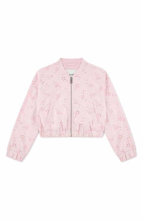 abercrombie kids Kids' Eyelet Bomber Jacket