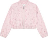 abercrombie kids Kids' Eyelet Bomber Jacket