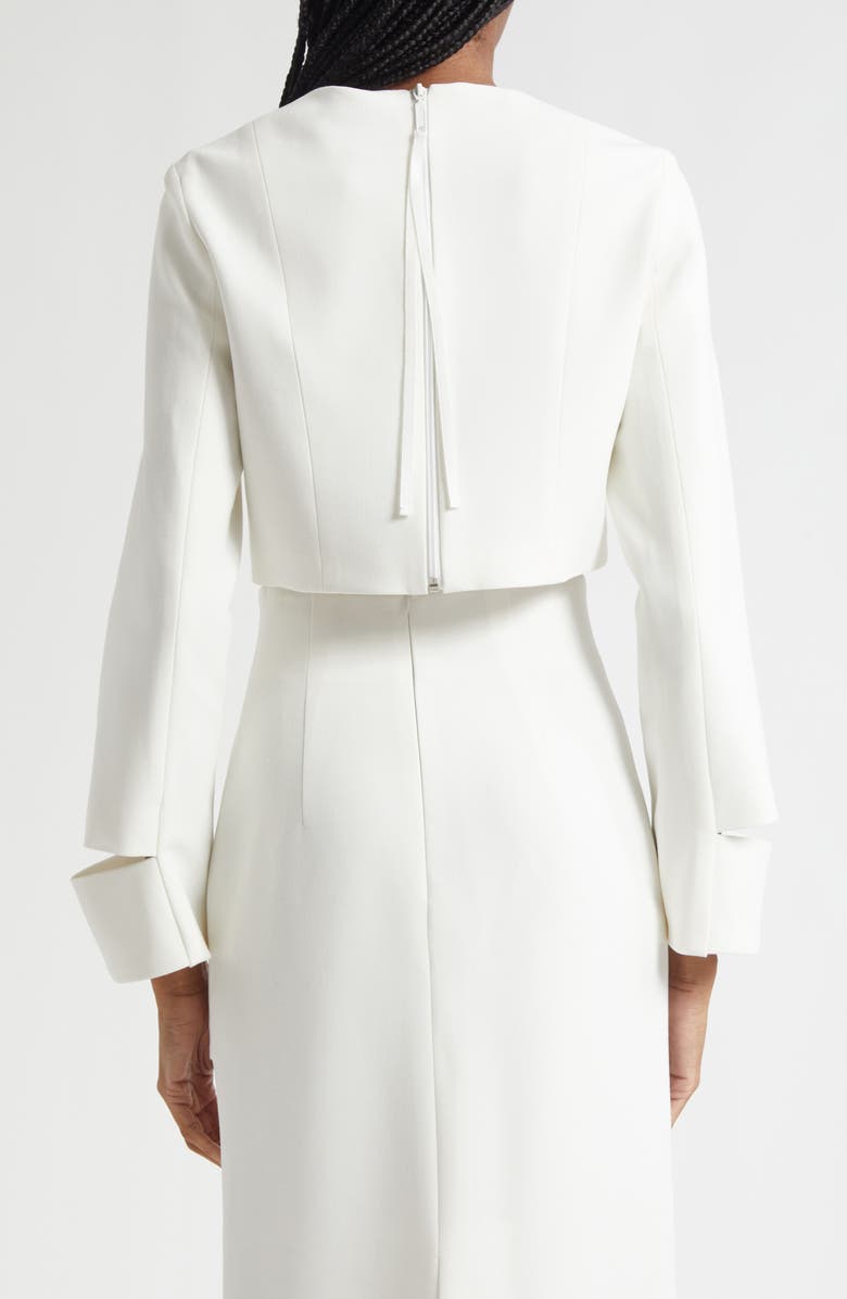 ISRAELLA KOBLA Lusia Crop Top, Alternate, color, White