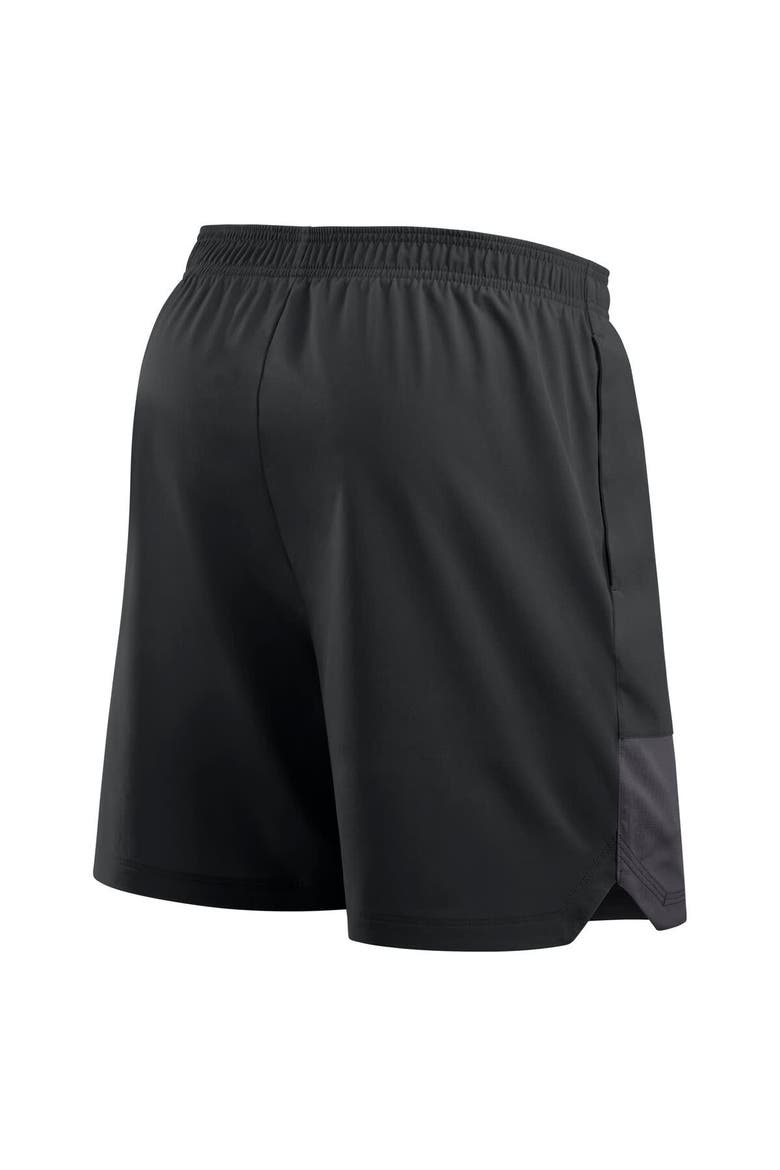 Men's Nike Black TCU Horned Frogs 2025 Sideline Performance Shorts, Alternate, color, Black