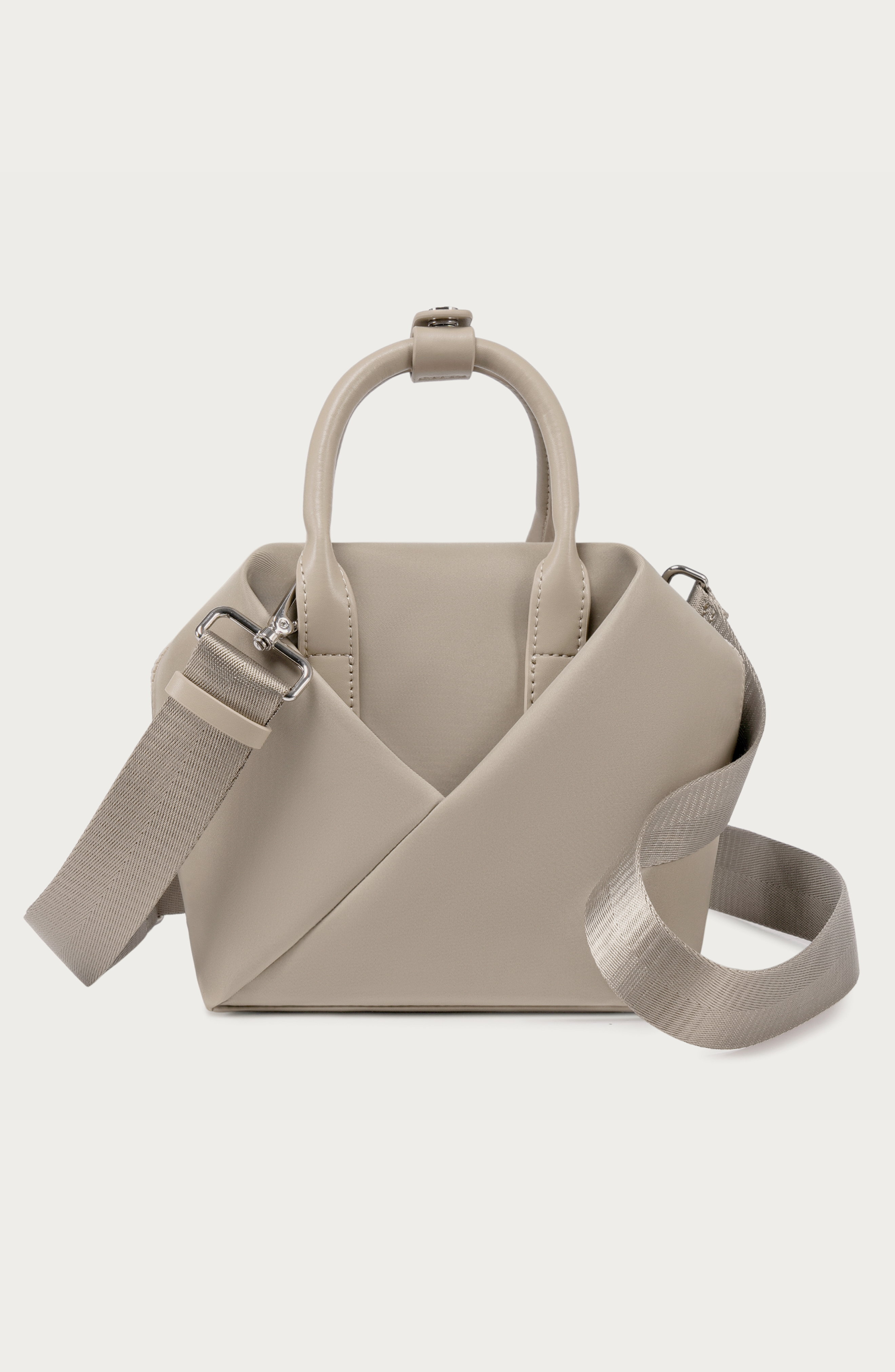 Small Origami Crossbody Tote and Handbag For Women, Alternate, color, Champagne Taupe