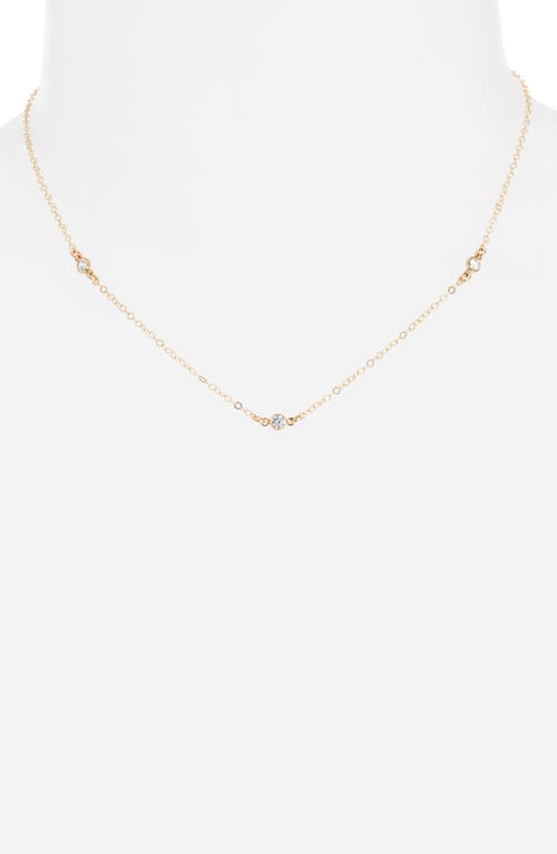 Set & Stones Birthstone Station Necklace In Multi