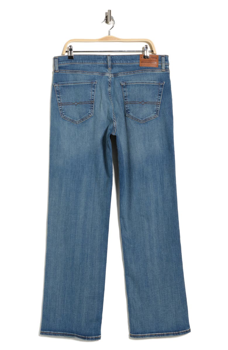 Lucky Brand 181 Relaxed Straight Leg Jeans, Alternate, color, Wild Oak