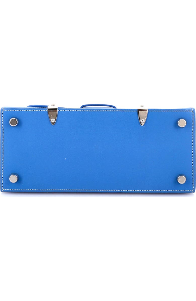 Pre-Owned Goyard Structured Saigon Top Handle Bag Coated Canvas with Leather Mini, Alternate, color,