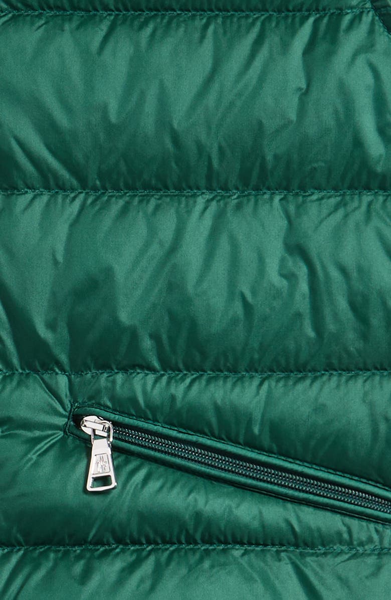 Moncler Kids' Gui Packable Down Puffer Vest, Alternate, color, Dark Green