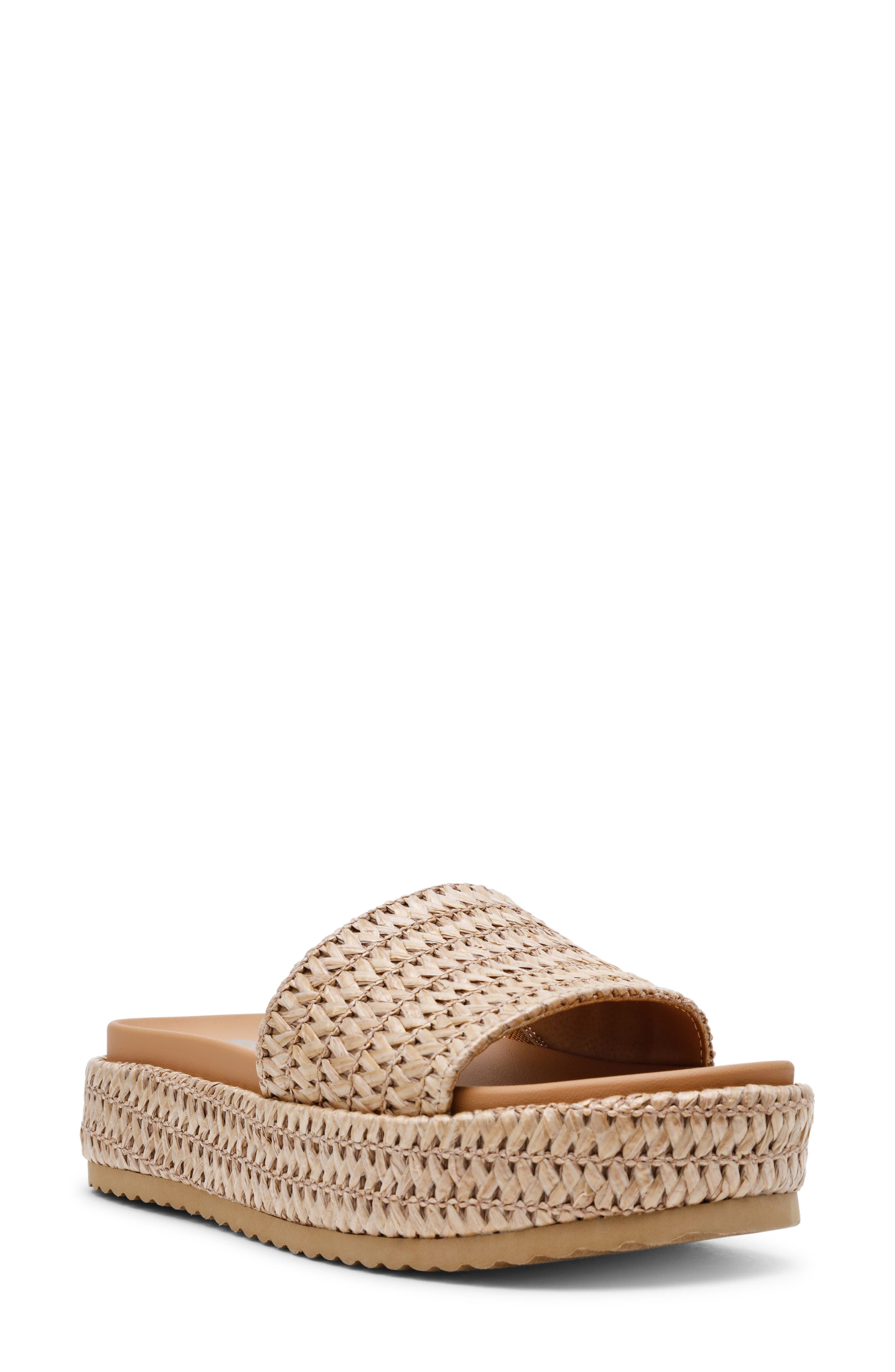 DV by Dolce Vita Scottie Platform Slide Sandal, Main, color, 