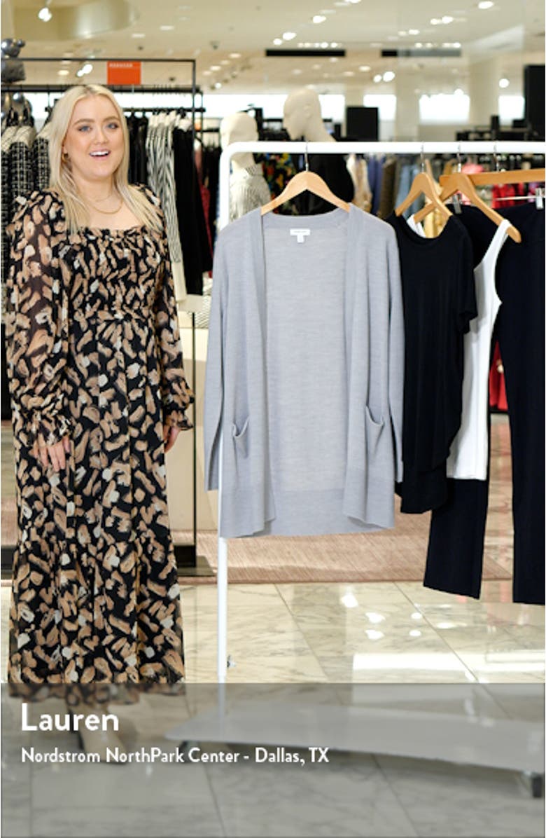 Everyday Open Front Cardigan, sales video thumbnail