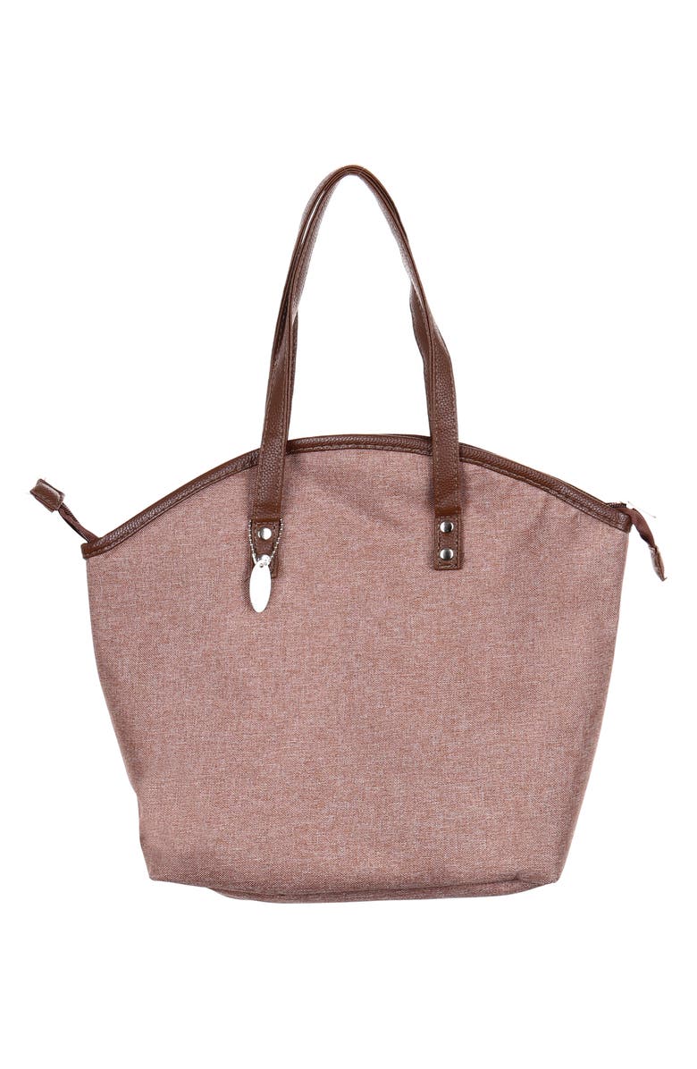 Silver One International 12-Piece Lunch Tote Set, Alternate, color, Heather Beige