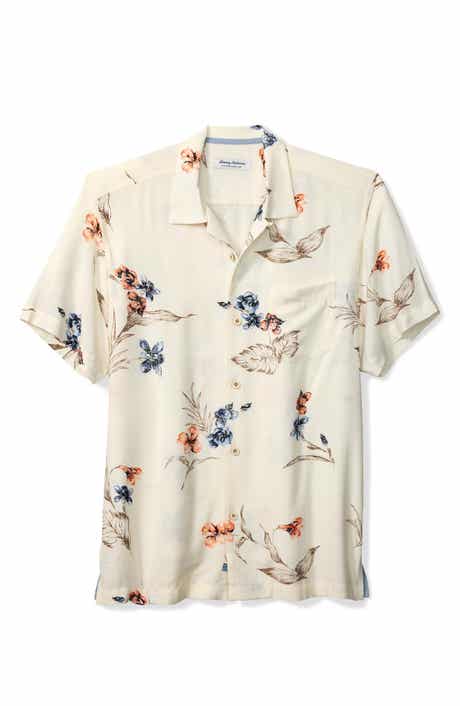 Tommy Bahama Veracruz Cay Vintage Floral Short Sleeve Button-Up Shirt