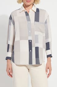 Lysse Jessica Stripe Button-up Shirt