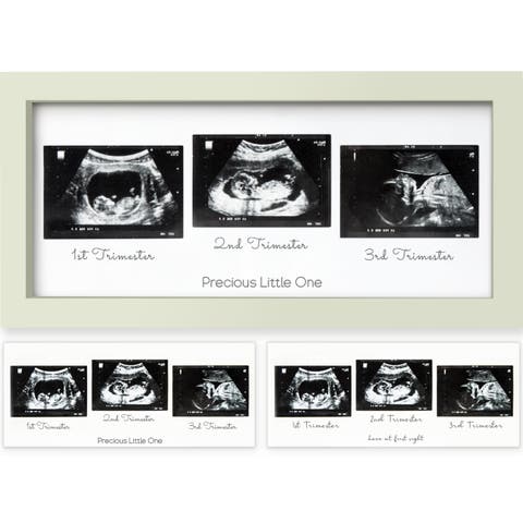 Trio Baby Sonogram Frame