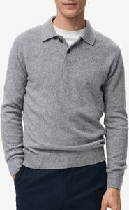MANGO Polo Sweater