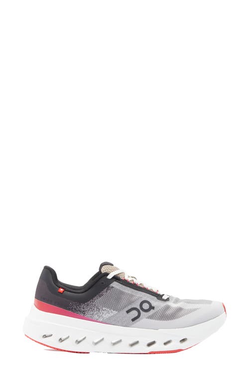 On Cloudsurfer Next Running Shoe In Black/white