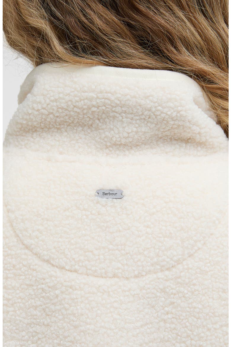 Mersea Half Zip Fleece Overlayer, Alternate, color, NATURAL