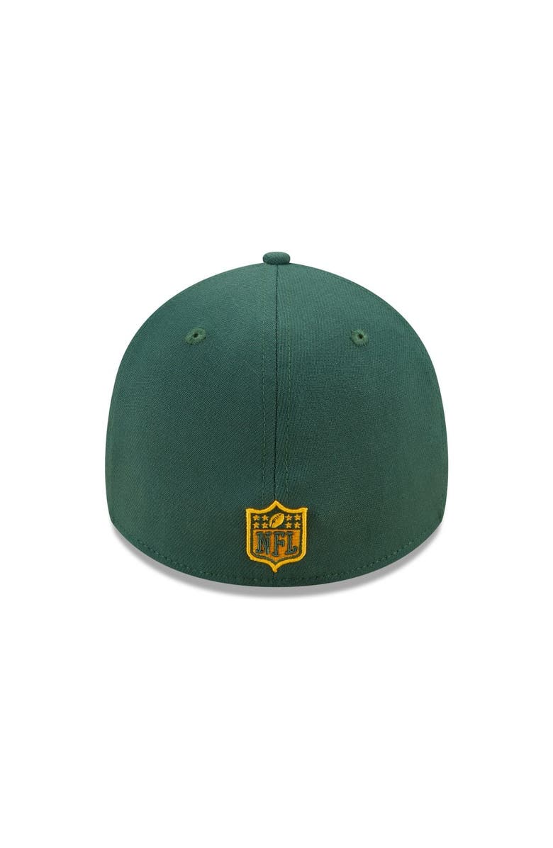 New Era Men's New Era Green/Gold Green Bay Packers Shattered 39THIRTY Flex Hat, Alternate, color, Green