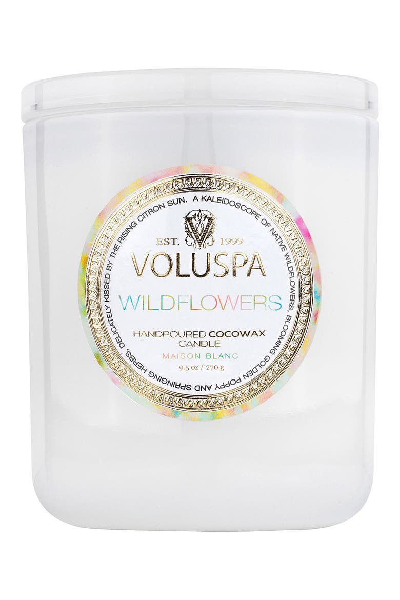 Wildflowers Boxed Classic Candle, Alternate, color, WILDFLOWERS