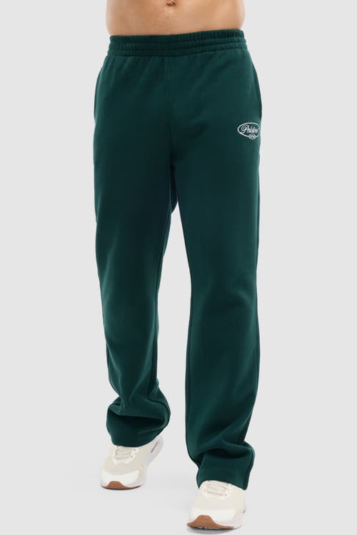 Peloton Soft Fleece Straight Leg Pant In Green